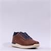 Tommy Bowe Twenty Four Laced Casual Shoe - Tabacco Brown